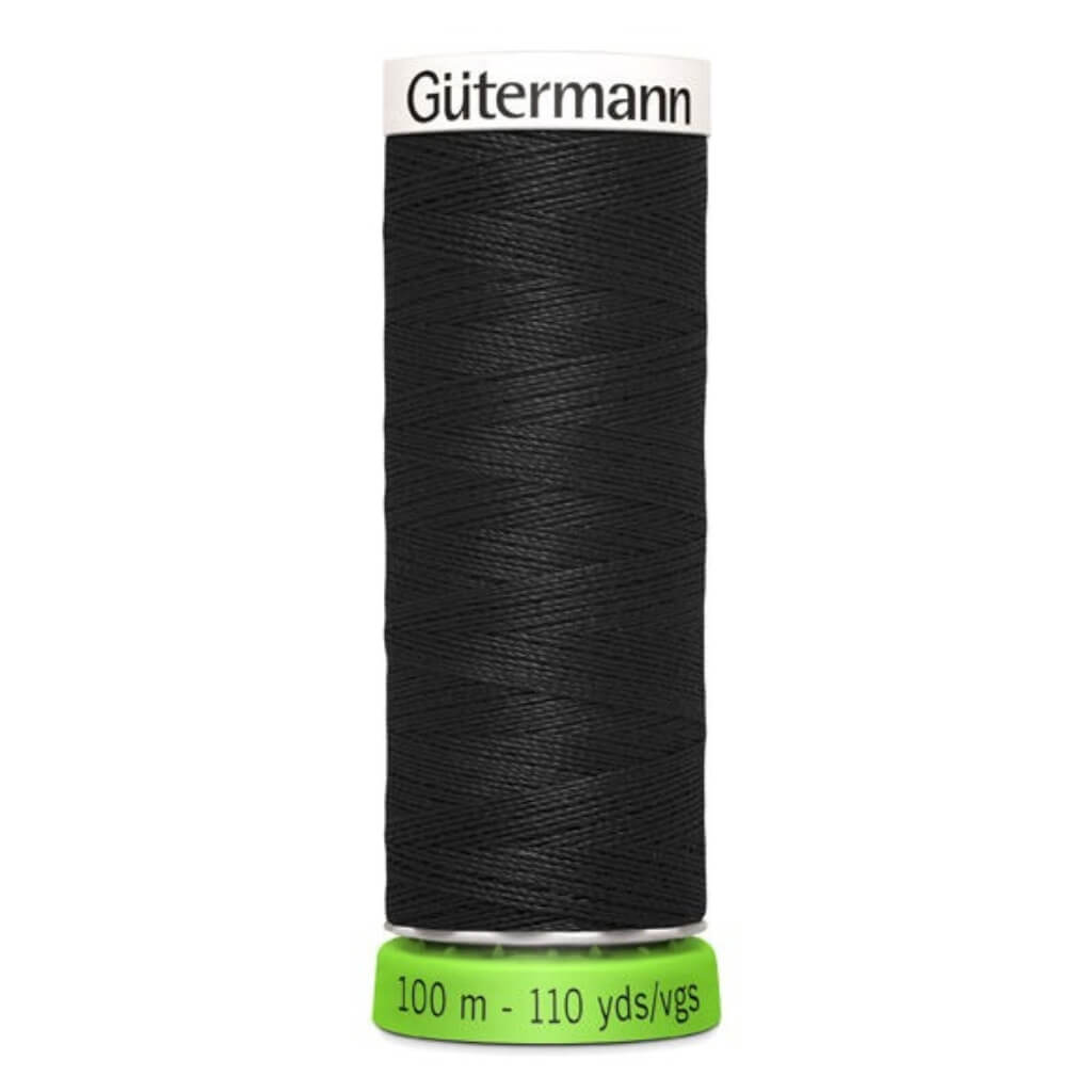 Gütermann 1000 - Schwarz Gütermann Nähfaden Allesnäher rPET Lieblingsgarn