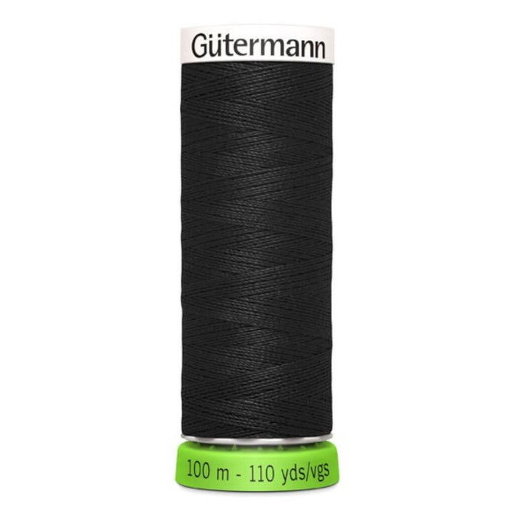 Gütermann 1000 - Schwarz Gütermann Nähfaden Allesnäher rPET Lieblingsgarn