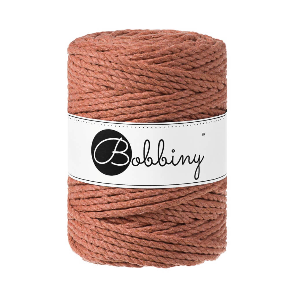 Bobbiny Makramee Garn 5 mm x 100 m gedreht