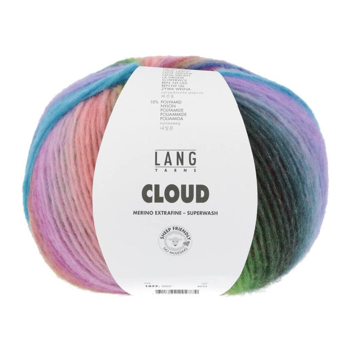 Lang Yarns 2 - Blau Lang Yarns Cloud Lieblingsgarn