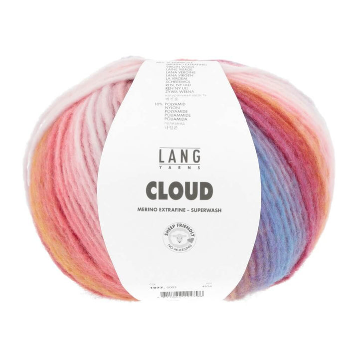 Lang Yarns 3 - Rosa Lang Yarns Cloud Lieblingsgarn