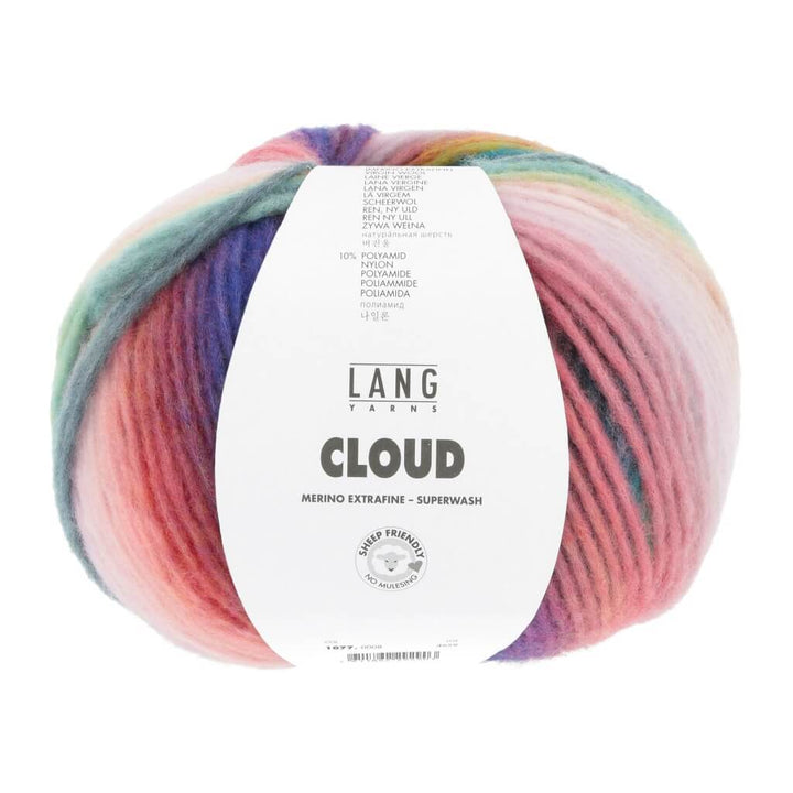 Lang Yarns 8 - Bunt Lang Yarns Cloud Lieblingsgarn