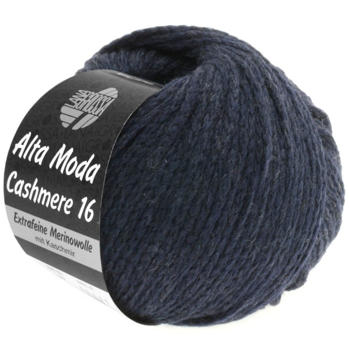 Lana Grossa 11 - Nachtblau Lana Grossa Alta Moda Cashmere 16 50g Lieblingsgarn