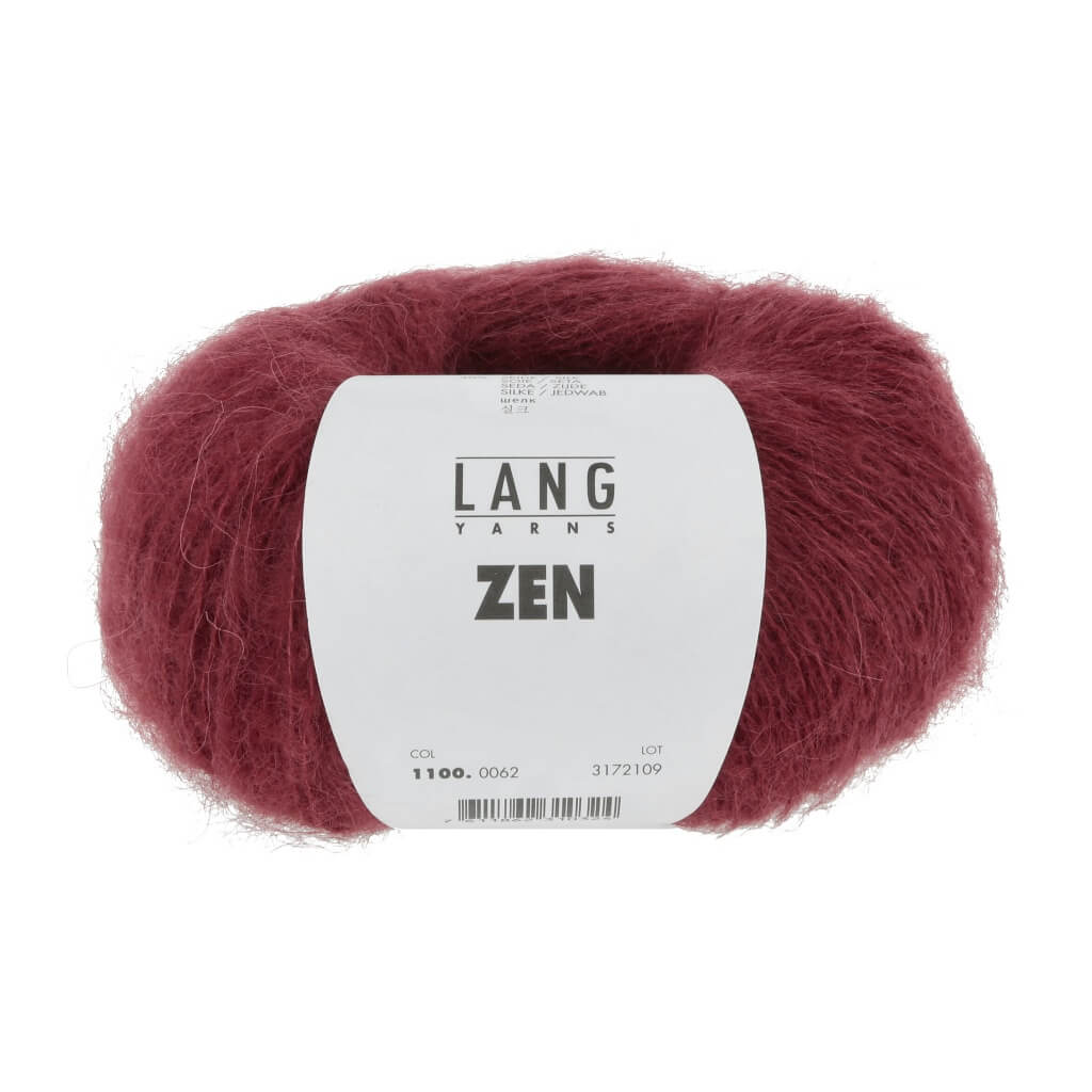 Lang Yarns weinrot Lang Yarns Zen Lieblingsgarn