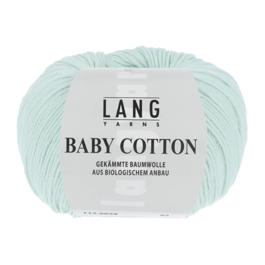 Lang Yarns 112.0058 - Mint Hell Lang Yarns Baby Cotton 50g Lieblingsgarn