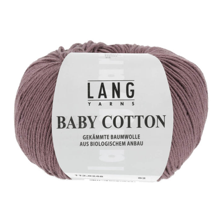 Lang Yarns 112.0248 - Altrosa Dunkel Lang Yarns Baby Cotton 50g Lieblingsgarn