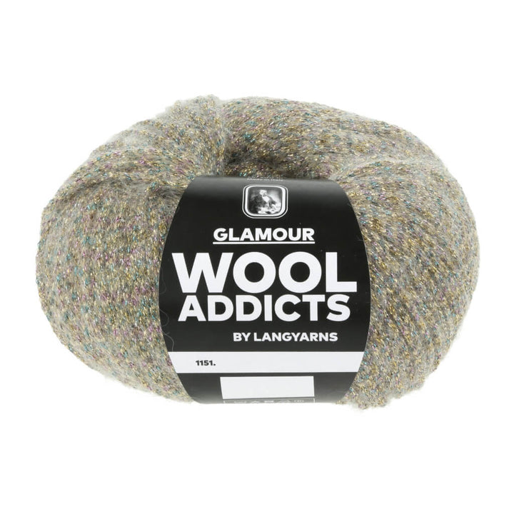 Lang Yarns 051 - gold mouliné Lang Yarns Wooladdicts Glamour Lieblingsgarn
