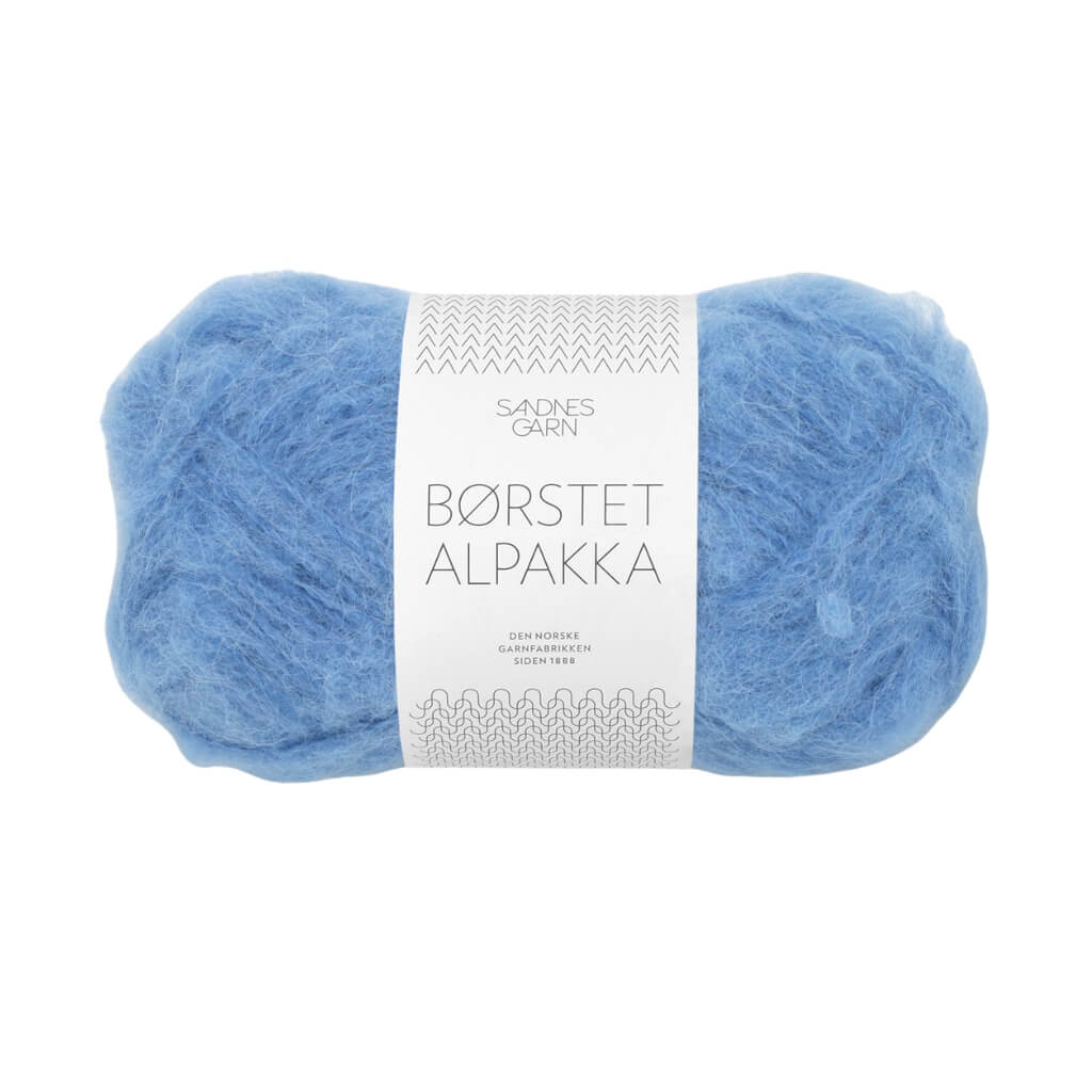 Sandnes Garn Sandnes Børstet Alpakka - 50g, Farbe 6044 Regatta – Alpaka und Synthetik bei Lieblingsgarn