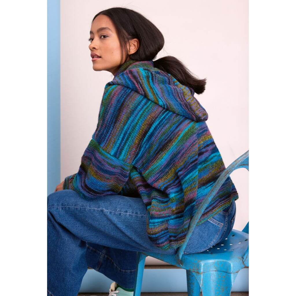 Hoodie Oversized Strickanleitung - Lana Grossa (Heft)