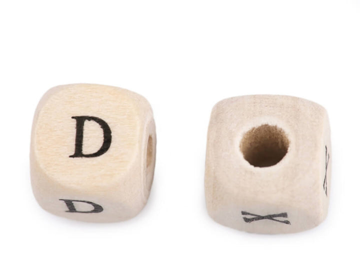 Stoklasa Stoklasa Holzperlen - Buchstaben zum Auffädeln Lieblingsgarn