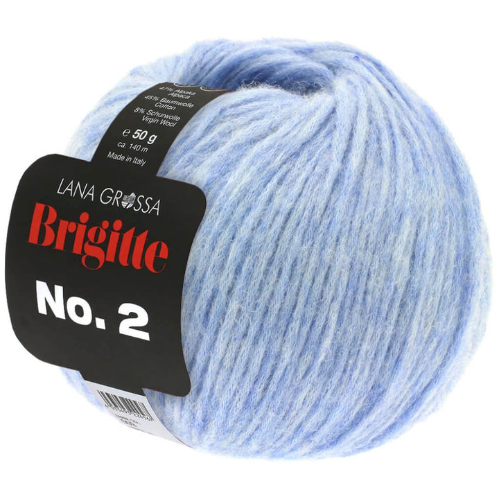 Lana Grossa 23 - Hellblau Lana Grossa Brigitte No. 2 50 g Lieblingsgarn