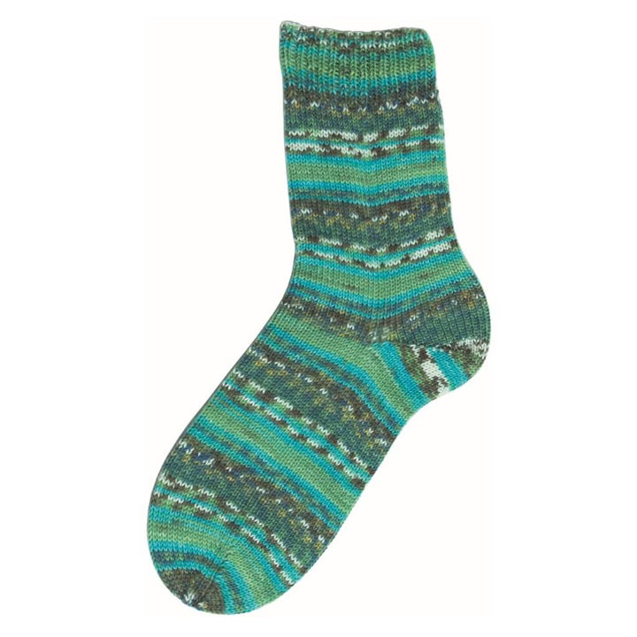 Austermann Step 100g, Farbe 265 Oliv Bunt – Polyamid und Schurwolle bei Lieblingsgarn