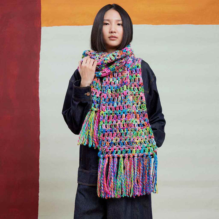 Schal Bay Häkelanleitung - Lang Yarns (Heft)