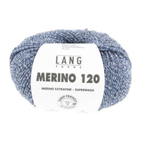 153 - Marine/Weiss Mouliné