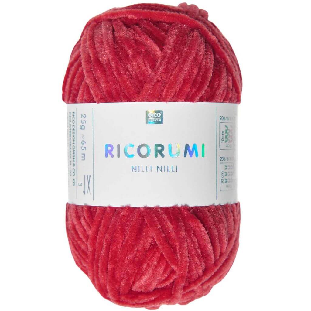 Rico Design 009 - Rot Rico Design Ricorumi Nilli Nilli Lieblingsgarn