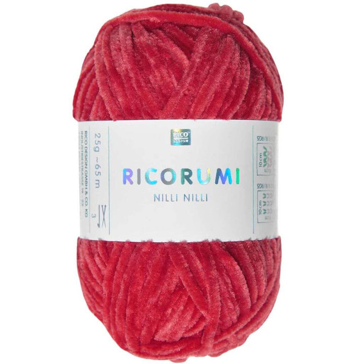 Rico Design 009 - Rot Rico Design Ricorumi Nilli Nilli Lieblingsgarn