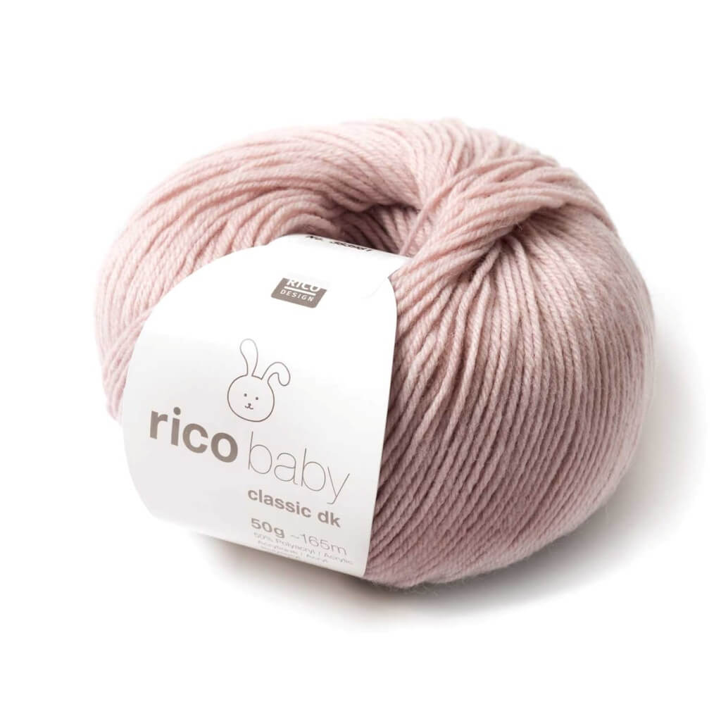 Rico Design Baby Classic DK, Farbe Altrosa – Polyacryl und Polyamid bei Lieblingsgarn