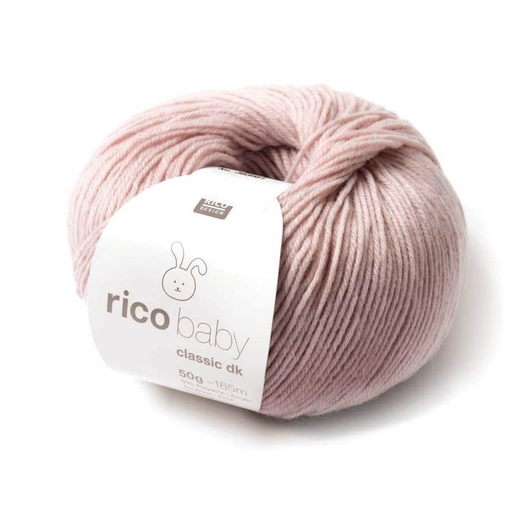 Rico Design Baby Classic DK, Farbe Altrosa – Polyacryl und Polyamid bei Lieblingsgarn