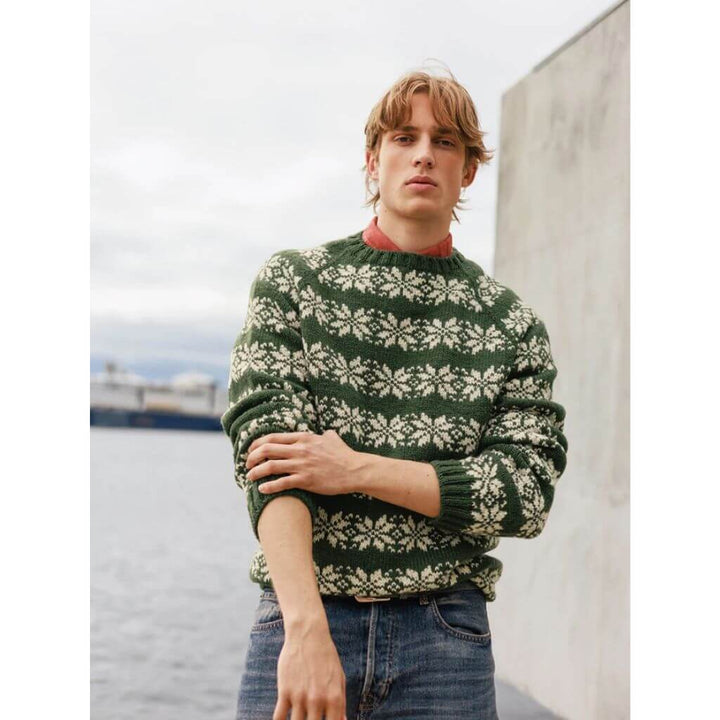 Herrenpullover Alvar Strickanleitung - Sandnes Garn (Heft)