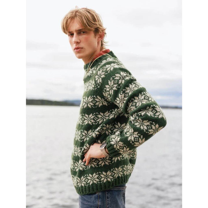Herrenpullover Alvar Strickanleitung - Sandnes Garn (Heft)