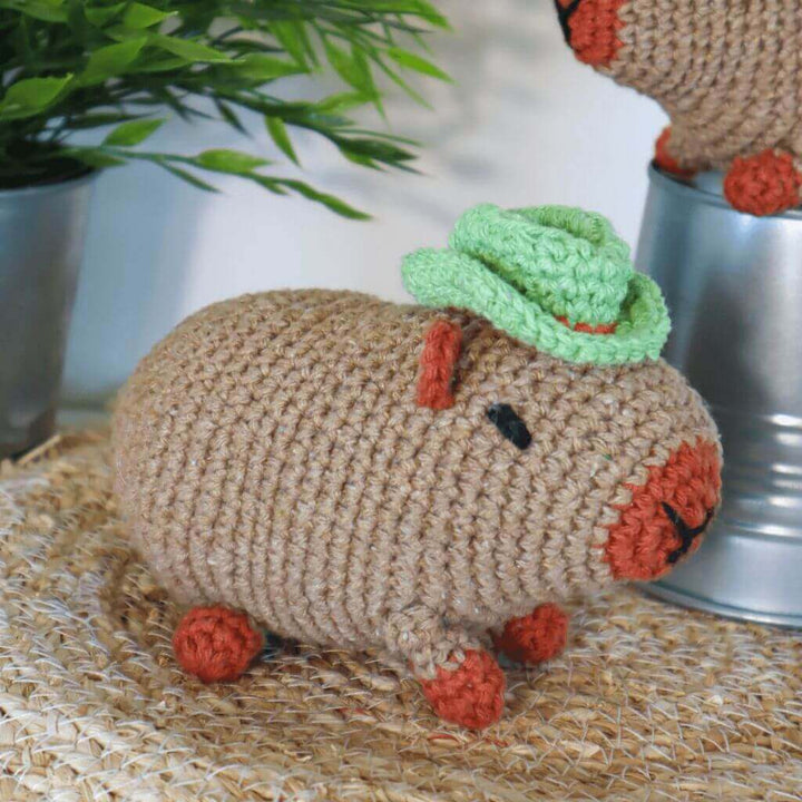 Hoooked Capybaras Carlos &amp; Carlotta Häkelset – Bild 3 von 4 bei Lieblingsgarn
