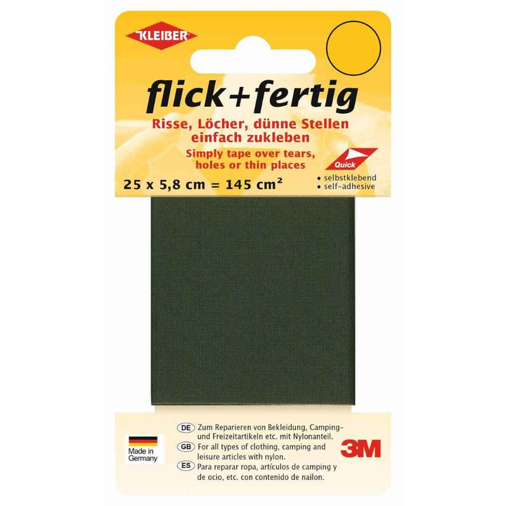 Kleiber Oliv Kleiber flick + fertig selbstklebendes Reparaturband Lieblingsgarn