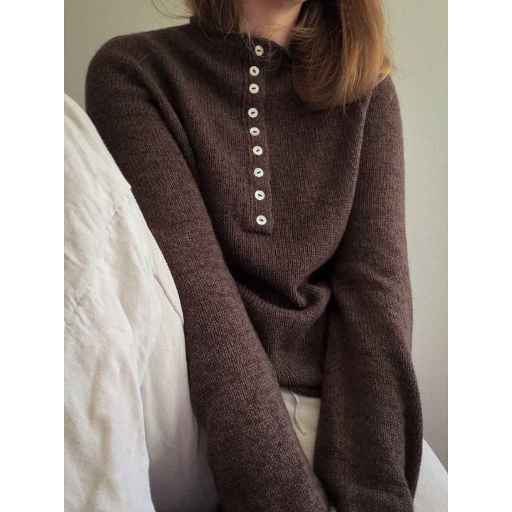 Mia Blouse Strickanleitung - Moreca Knit (PDF)