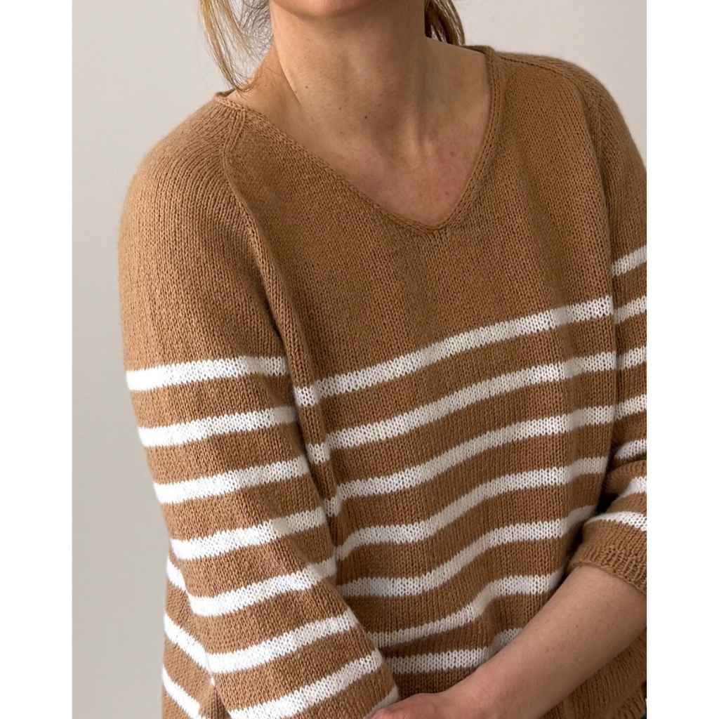 Christina Körber-Reith Nilla Pullover Strickanleitung Lieblingsgarn