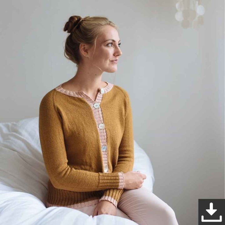 CaMaRose Pattern Strickjacke Winnies Cardigan No. 187 Strickanleitung - CaMaRose (PDF) Lieblingsgarn