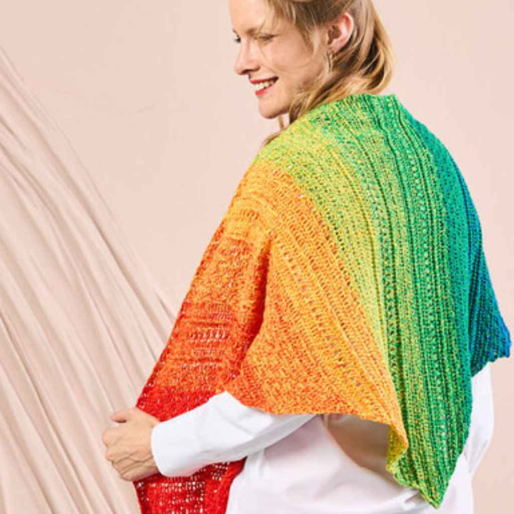 Tuch Mixery Häkelanleitung - Woolly Hugs (PDF)