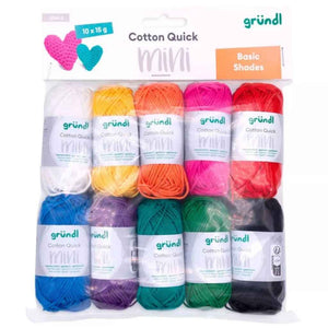 Gründl Cotton Quick Mini's Wolle