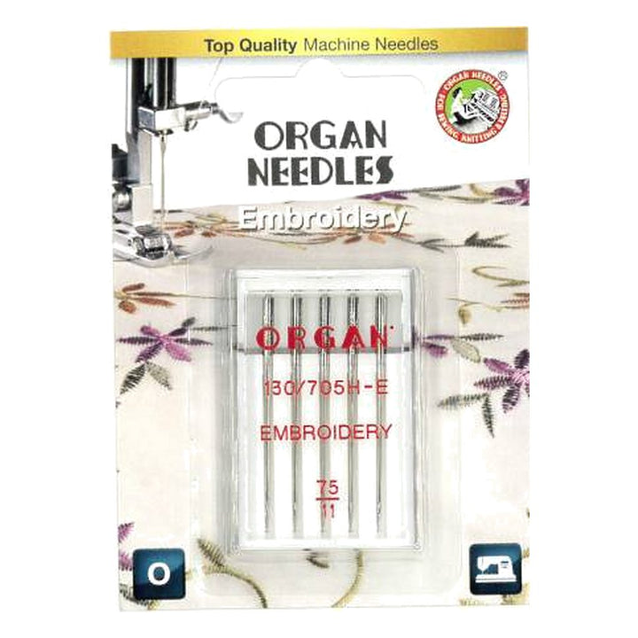 Organ Needles Organ Sticknadeln 130/705 H, Farbe 75 – Metall bei Lieblingsgarn