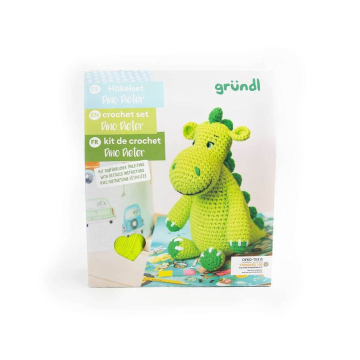 Gründl Häkelset Dino Dieter bei bei bei bei bei bei bei bei bei bei Lieblingsgarn