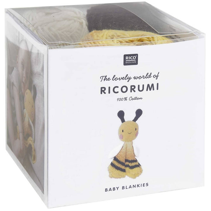 Rico Design Rico Design Häkelset Baby Blankies Biene Lieblingsgarn