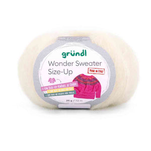Gründl Wonder Sweater Size-Up Wolle