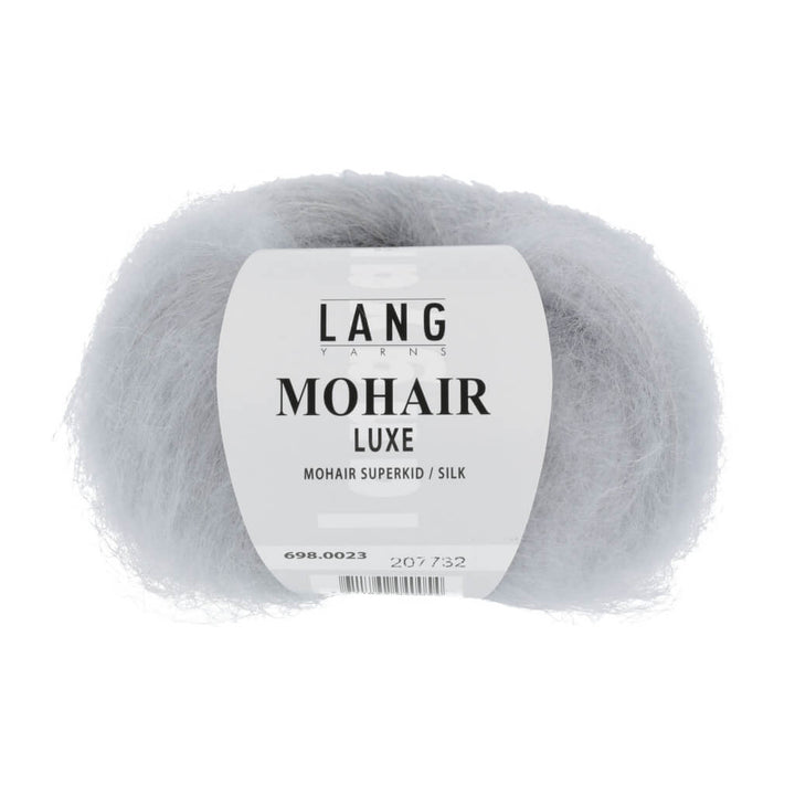 Lang Yarns Mohair Luxe, Farbe 23 Silber – Mohair und Seide bei Lieblingsgarn