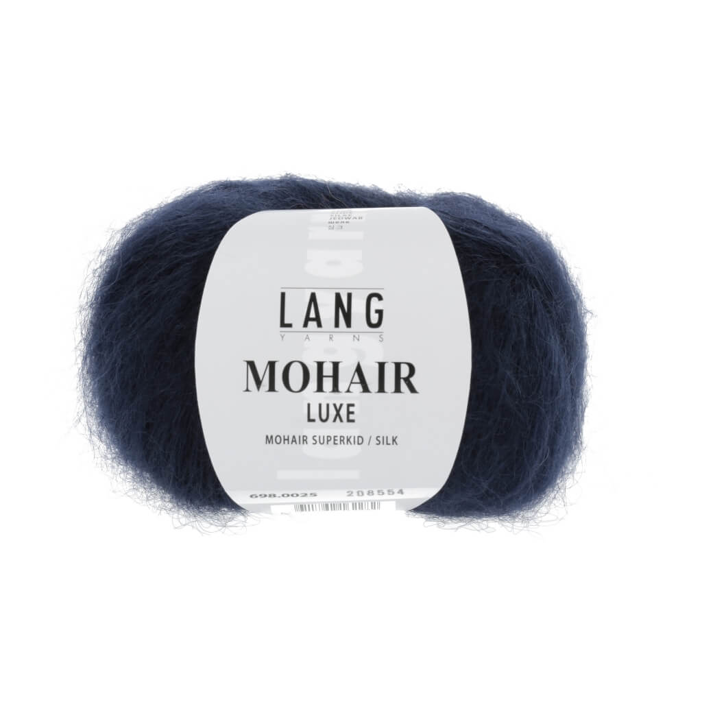 Lang Yarns Mohair Luxe, Farbe 25 Navy – Mohair und Seide bei Lieblingsgarn