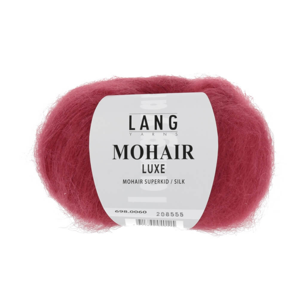 Lang Yarns Mohair Luxe, Farbe 060 Rot – Mohair und Seide bei Lieblingsgarn