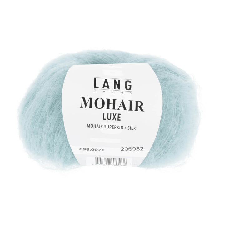 Lang Yarns Mohair Luxe, Farbe 71 Eisblau – Mohair und Seide bei Lieblingsgarn