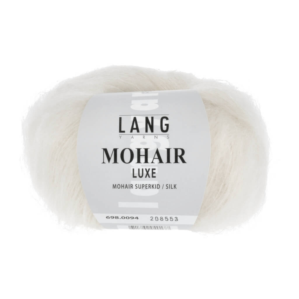 Lang Yarns Mohair Luxe, Farbe 094 Offwhite – Mohair und Seide bei Lieblingsgarn