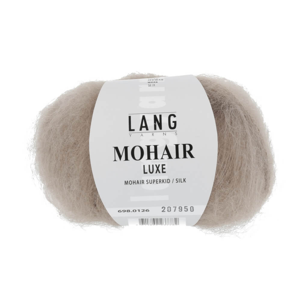 Lang Yarns Mohair Luxe, Farbe 126 Beige – Mohair und Seide bei Lieblingsgarn