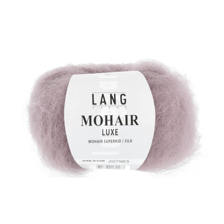 Lang Yarns Mohair Luxe, Farbe 348 Altrosa – Mohair und Seide bei Lieblingsgarn