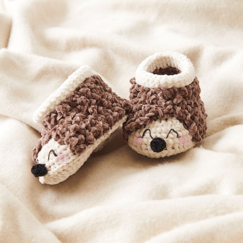 Rico Design Häkelset Baby Booties Igel bei bei bei bei bei bei bei bei bei bei Lieblingsgarn