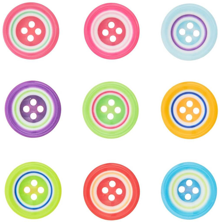 Rico Design Knopfmix Bunt 15 mm bei bei bei bei bei bei bei bei bei bei bei Lieblingsgarn