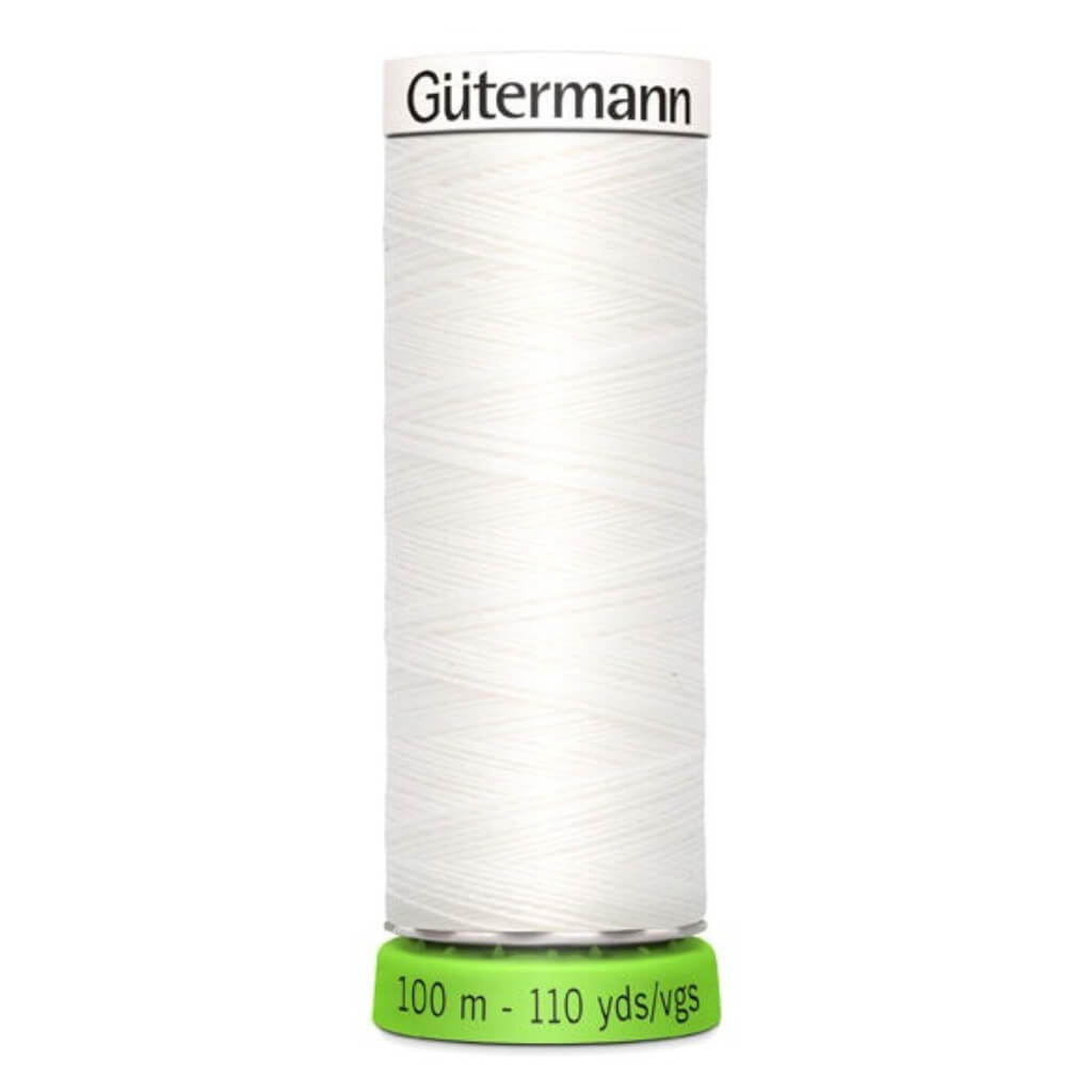 Gütermann 800 - Weiss Gütermann Nähfaden Allesnäher rPET Lieblingsgarn