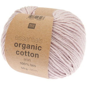 Rico Design Essentials Organic Cotton Aran 50g