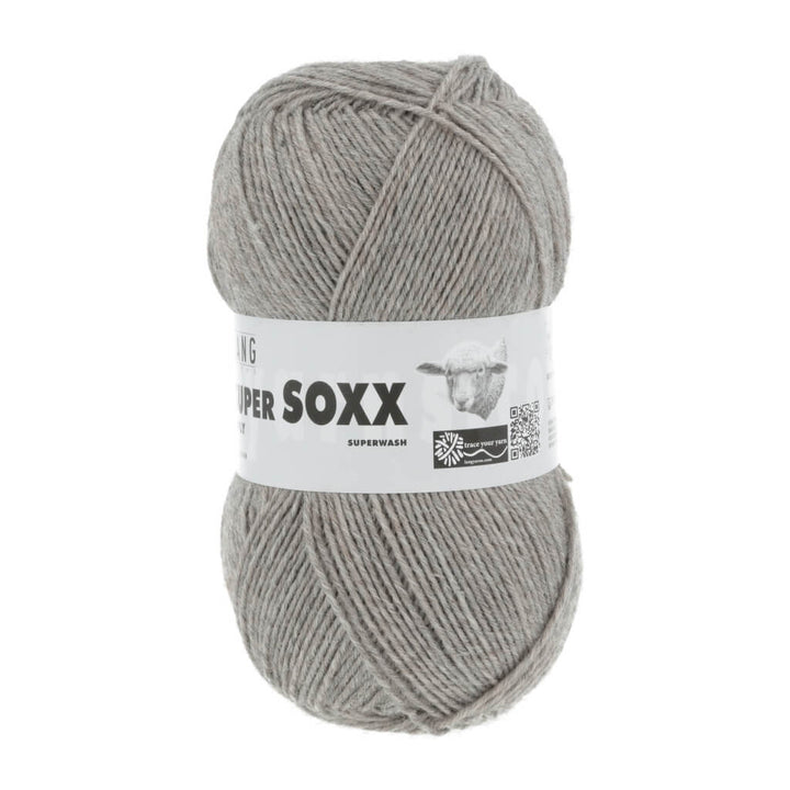 Lang Yarns 907.0096 - Beige Mélange Lang Yarns Super Soxx 6-fach - 150g Lieblingsgarn