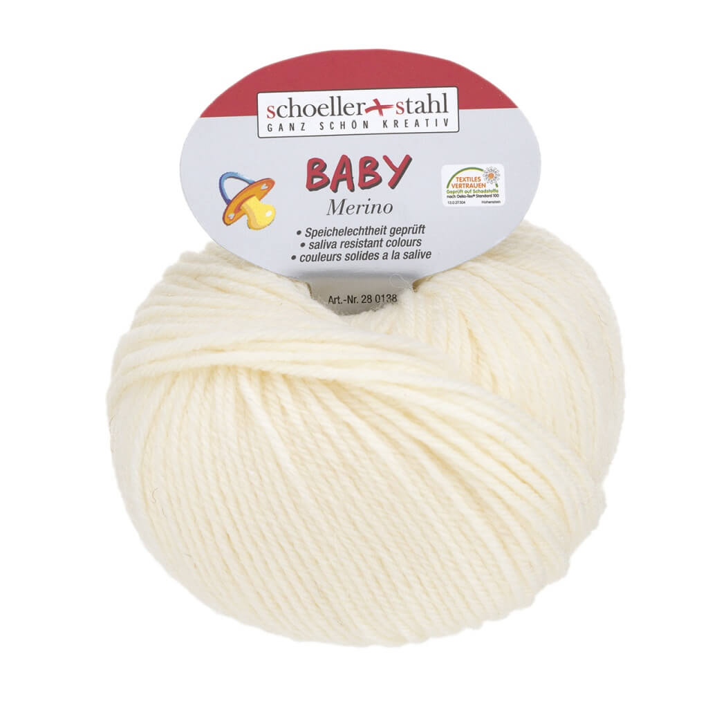 Schoeller + Stahl 3902 - Wollweiß Schoeller+Stahl Baby Merino Lieblingsgarn
