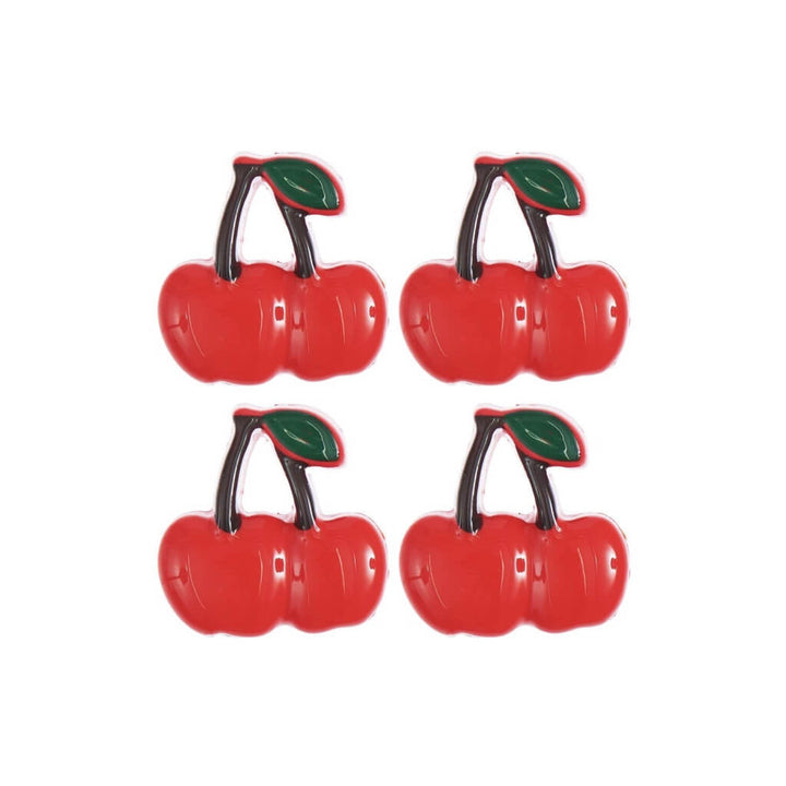 Rico Design Kirsche Rot Rico Design Motiv-Knöpfe 4 Stk. Lieblingsgarn