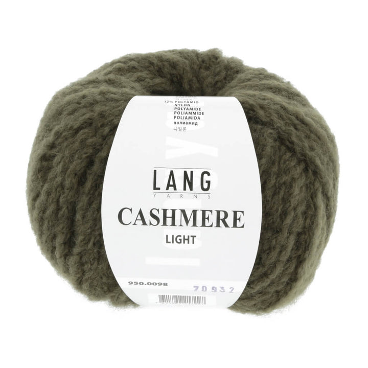 Lang Yarns 950.0098 - Olive Lang Yarns Cashmere Light - 25g Kaschmir Wolle Lieblingsgarn
